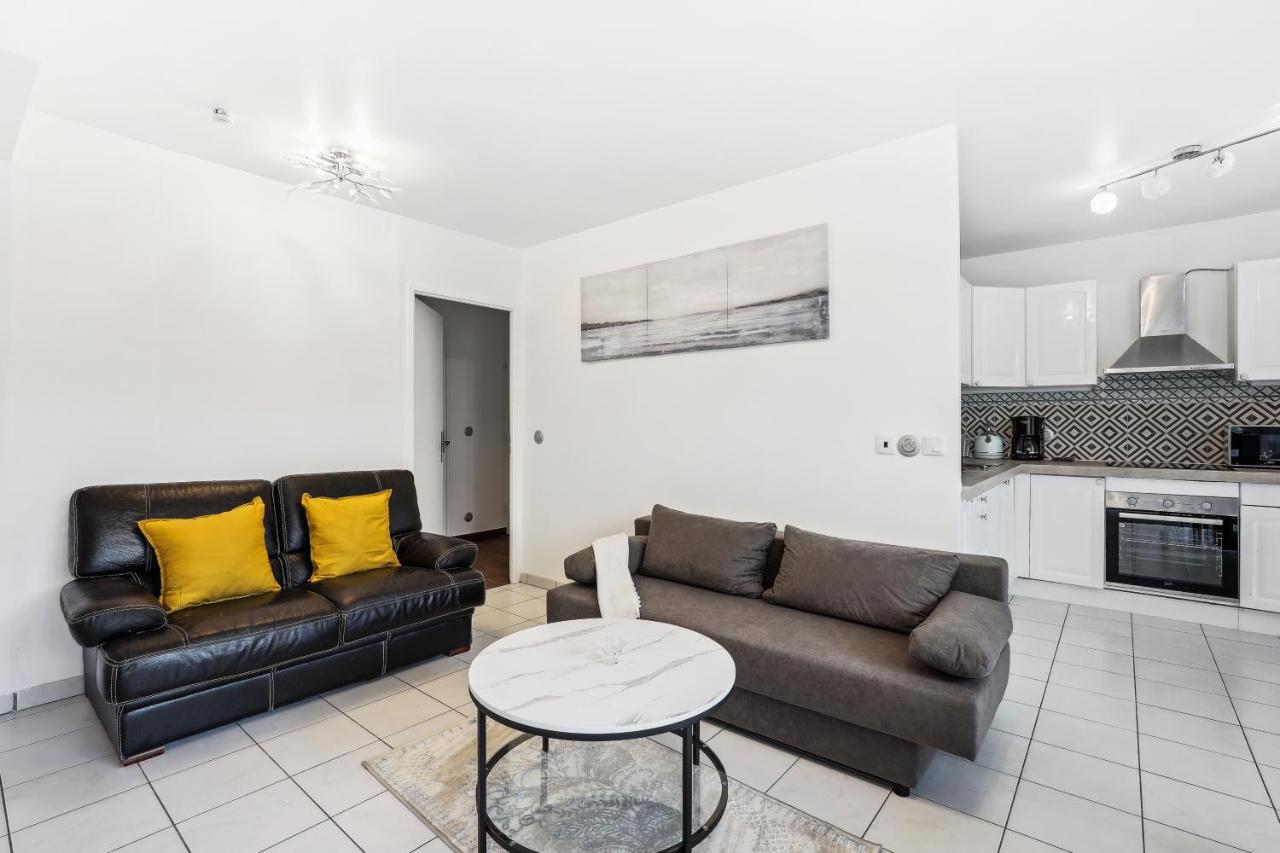 Apart-Chic-Les-Ulis With Balcon, Terrasse And Parking Лез-Юліс Екстер'єр фото