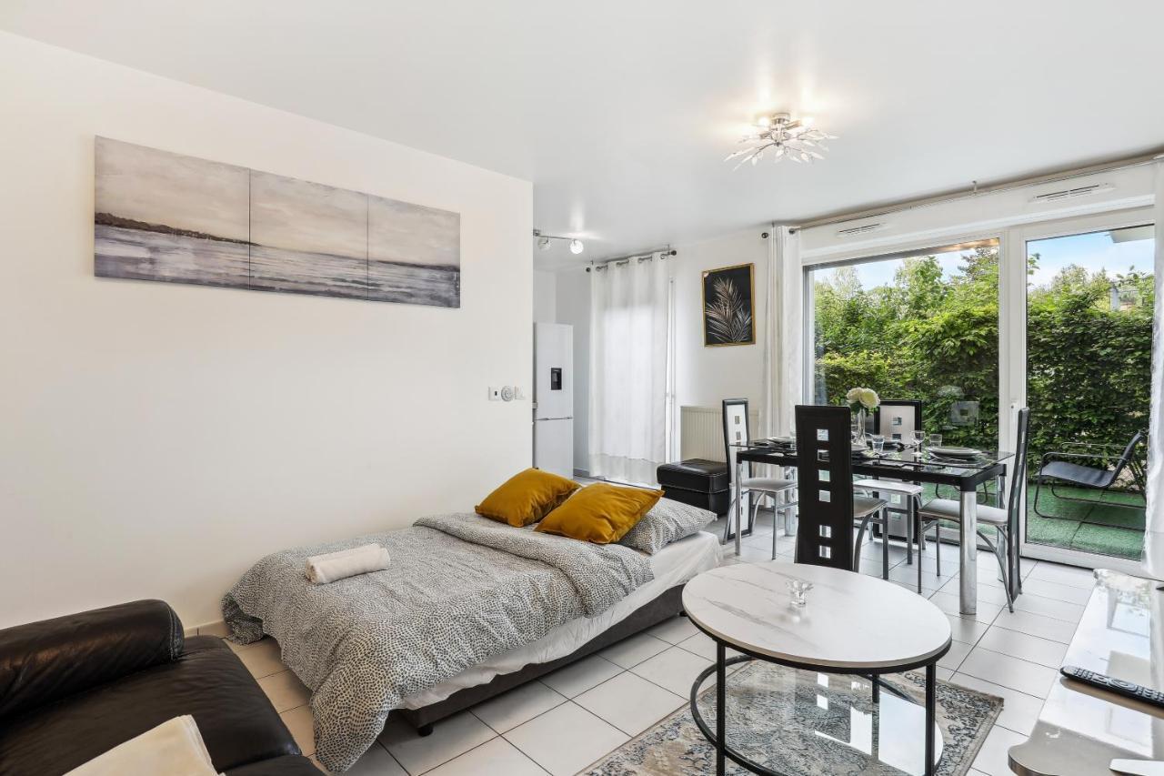 Apart-Chic-Les-Ulis With Balcon, Terrasse And Parking Лез-Юліс Екстер'єр фото